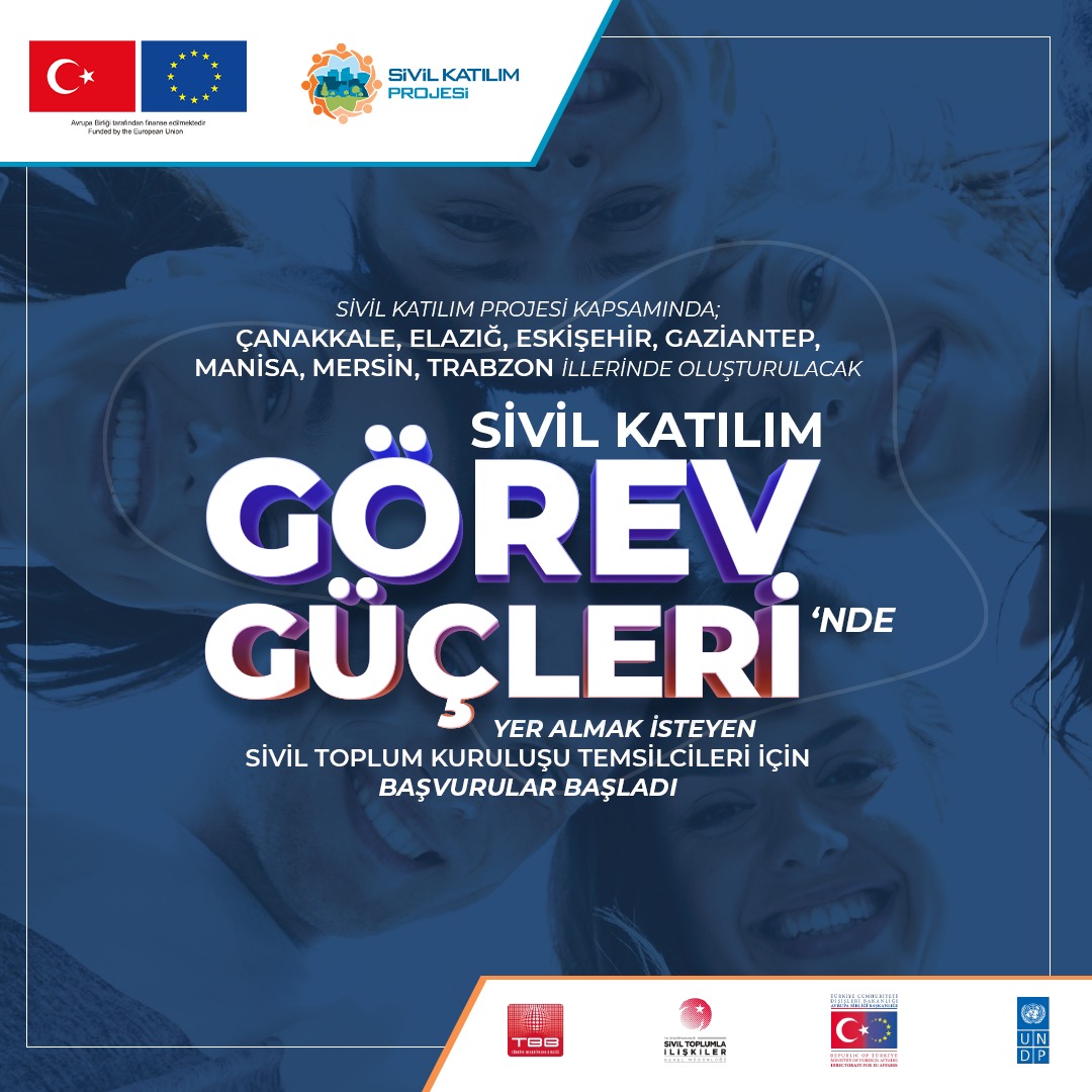 "Sivil Katılım Görev Gücü" Başvuruları