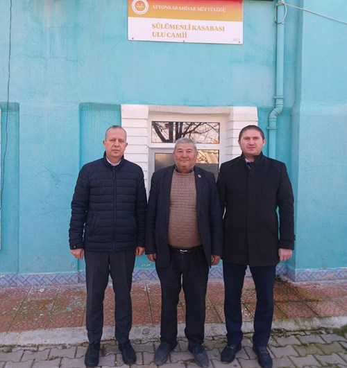 Afyonkarahisar Merkez Sülümenli Kasabasını Kalkındırma ve Güzelleştirme Derneği Ziyareti