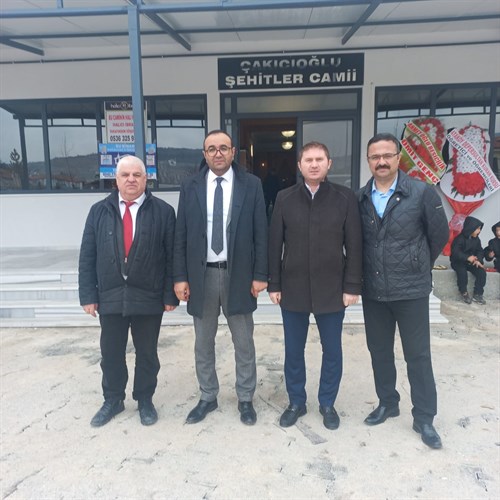 Kışla Şehitler Camiisinin İbadete Açılış Programına Katılım Sağladık