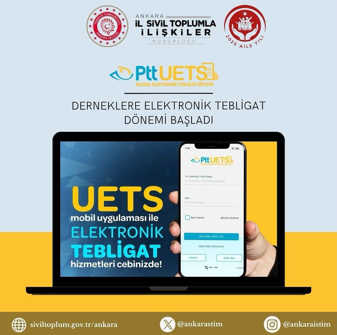 UETS e-Tebligat Uygulaması 