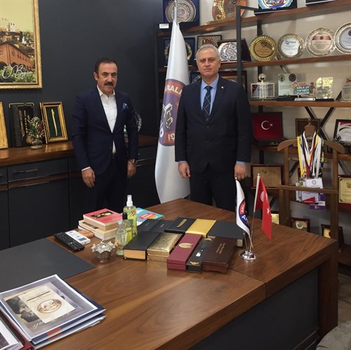 Müdürlüğümüzce Ankaralılar Derneğine Nezaket Ziyaretinde Bulunuldu