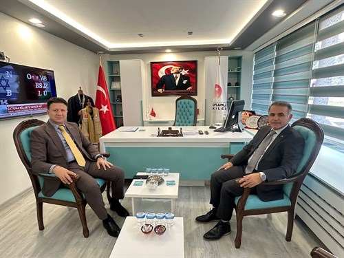 Cumhurbaşkanlığı İletişim Başkanlığı Bursa Bölge Müdürü Ali Fuat GÖLBAŞI'ndan Müdürlüğümüze ziyaret.