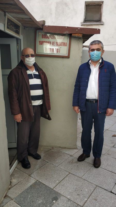 Kepez Boğazkent Yeni Cami ve Müştemilatını Yaptırma ve Yaşatma Derneği ziyaret edildi
