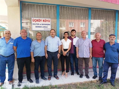 Çorum İli Merkez Üçköy Köyü Kültür ve Dayanışma Derneğini ziyaret ettik