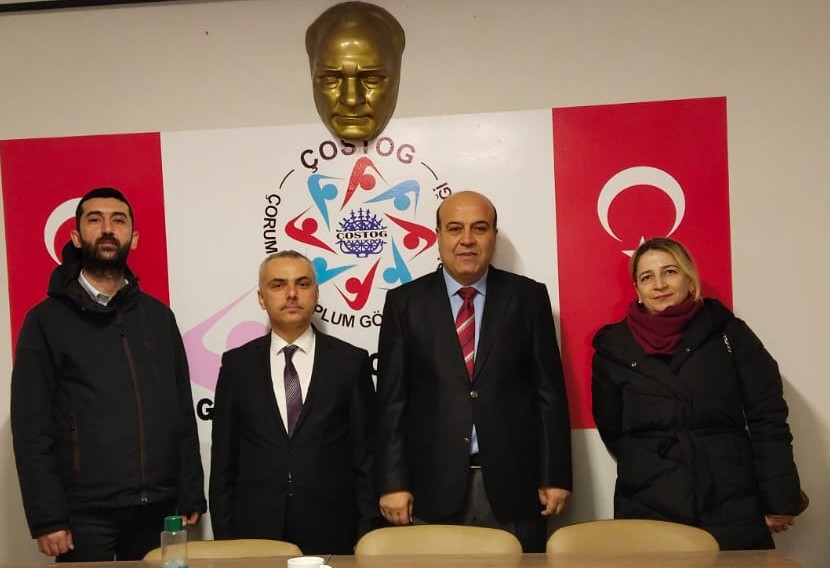 Çorum Sivil Toplum Gönüllüleri Derneği'ne ziyaret