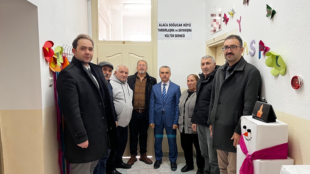 Alaca Soğucak Köyü Yardımlaşma ve Dayanışma Kültür Derneği'ne Ziyaret