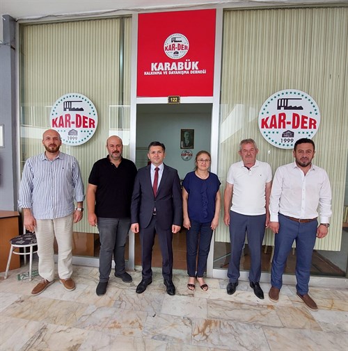 KARABÜK KALKINMA VE DAYANIŞMA DERNEĞİNE (KAR-DER ) ZİYARET 