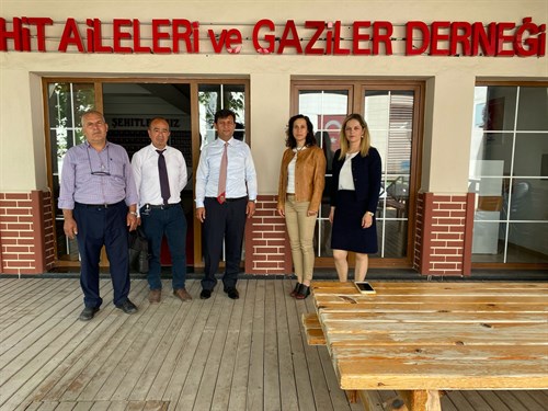 ŞEHİT AİLELERİ VE GAZİLER DERNEĞİ OSMANİYE ŞUBESİ ZİYARETİ