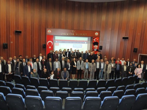 OSMANİYE MERKEZ VE TOPRAKKALE İLÇESİNDE FAALİYETTE BULUNAN DERNEKLERİN BAŞKANLARI İLE İSTİŞARE TOPLANTISI YAPILDI