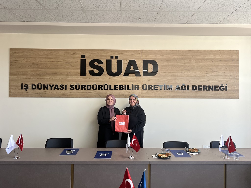 Müdürlüğümüzce İş Dünyası Sürdürülebilir Üretim Ağı Derneği'ne Ziyarette Bulunuldu