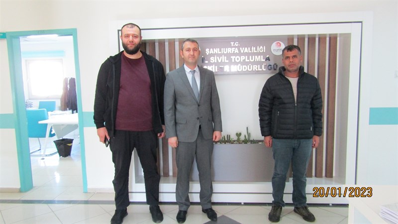 Derneklerimizden Müdürlüğümüze Ziyaret