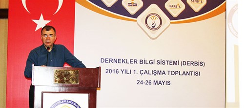 Dernekler Bilgi Sistemi 2016 Yılı 1.Çalışma Toplantısı” Antalya’da gerçekleştirildi.